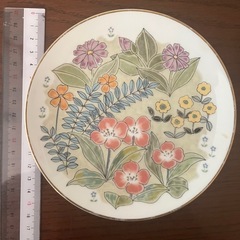 【お譲り先決定】ノリタケ　花柄プレート×4の画像