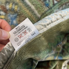 カネボウ毛布　ニトリ布団カバー付き　の画像