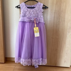 ドレス130-140&ファー120 単品購入可の画像