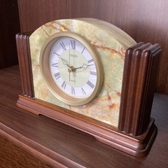 大理石の置き時計 希少の画像