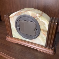 大理石の置き時計 希少の画像