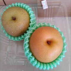 梨　愛知県豊橋産【あけみず】2個入　税込500円の画像
