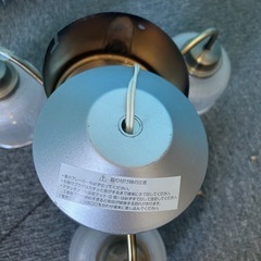Ⓜ️商品 【土日対応】🅰️現地商品渡し　株式会社ユーワ　3灯式吊り下げタイプ照明　電球タイプ　現状渡し　07-20-01 の画像
