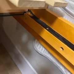 すのこベッド　ベッドフレーム　セミシングルサイズの画像