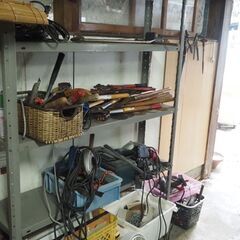 メタルラック5段、収納、棚、美品、７５ｘ４１ｘ１６４