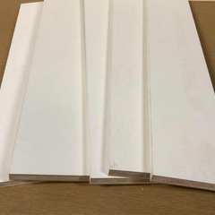 棚板５枚（白）80cm×15.4cm×2cm　の画像
