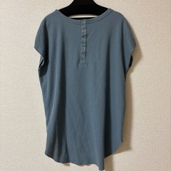 ティプトップ tiptop ワッフル カットソー Tシャツ フレンチスリーブの画像
