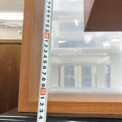 リサイクルショップどりーむ鹿大前店　No.2135　高さ約54cm　幅36cm　奥行23.4cm　ブラウンカラーの画像