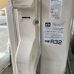 SHARP エアコン　年式2017の画像