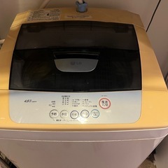 【無料】LG 洗濯機 4.8kg 引っ越しのためお譲りします（和光市）の画像