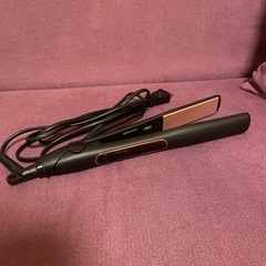 【新品箱付き】ストレート/カール両用　ヘアアイロンの画像