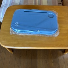 アウトドア　バスケット兼テーブル　の画像