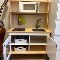 IKEA おままごとキッチン(長崎県ハウステンボス) 直接引き取り限定です。 楽天市場】RiZKiZ ままごと キッチン おままごと 木製 調理器具6