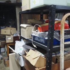 中量鉄骨4段棚、アイアン、７５ｘ４１ｘ１６４の画像