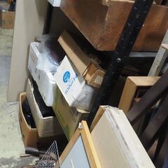 中量鉄骨4段棚、アイアン、７５ｘ４１ｘ１６４