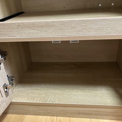 受け渡し決まりました　　食器棚の画像