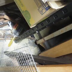 中量鉄骨4段棚、アイアン、７５ｘ４１ｘ１６４の画像