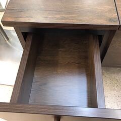 【ジャングルジャングル岩出店】【A788】センターテーブル ダークブラウン 中古 家具 和歌山 岩出市 紀の川市 海南市の画像