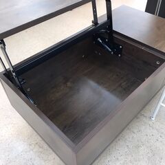 【ジャングルジャングル岩出店】【A788】センターテーブル ダークブラウン 中古 家具 和歌山 岩出市 紀の川市 海南市の画像