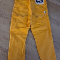 EDWIN　110 デニム　黄色の画像