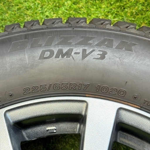 【決まりました】【美品】ハリアー　RAV4 225/65R17 4本　ホイールセット　11月末まで預かりサービス無料！　ブリヂストン　