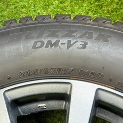 【美品】ハリアー　RAV4 225/65R17 4本　ホイールセット　11月末まで預かりサービス無料！　ブリヂストン　ブリザックの画像