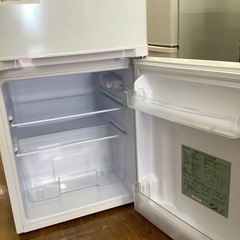 ELSONIC エルソニック ノジマ　2ドア冷蔵庫 EJ-R832W 2023年製【トレファク 川越店】の画像