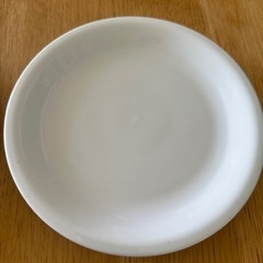 白色平皿二枚セットの画像