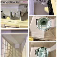 【ジャンク】【引取大歓迎】HITACHIドラム式洗濯乾燥機BD-SV110AR 6kgの画像