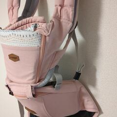 i-angel ヒップシート付き抱っこ紐 ピンクの画像
