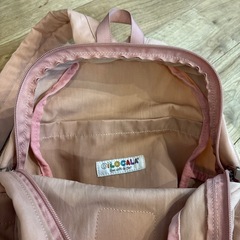 シロカーラ　くすみピンク　リュックS の画像