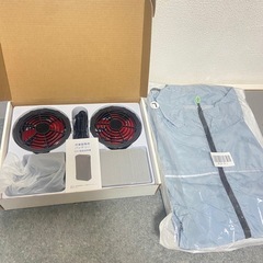 新品 作業服付き 51バッテリー ファンセット 空調 24V高出力 大風量 低騒音の画像