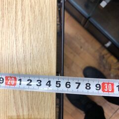 リサイクルショップどりーむ鹿大前店　No.2332　幅43.5cm　奥行25.5cm　高さ83cm　ブラウンカラー　キャスター付きの画像