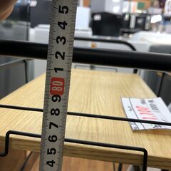 リサイクルショップどりーむ鹿大前店　No.2332　幅43.5cm　奥行25.5cm　高さ83cm　ブラウンカラー　キャスター付きの画像