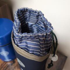THERMOS　USED　ランチセット　ネイビー　サーモス　お弁当入れの画像