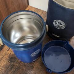 THERMOS　USED　ランチセット　ネイビー　サーモス　お弁当入れの画像