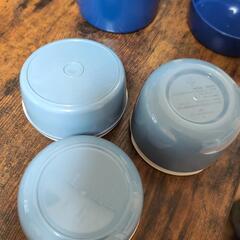THERMOS　USED　ランチセット　ネイビー　サーモス　お弁当入れの画像