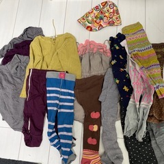 あげます　女の子80-100ヒートテックなど色々の画像