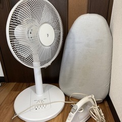 扇風機+アイロンセットの画像