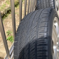 インプレッサ　レガシィ  純正ホイール　タイヤセット　215-45-R17の画像