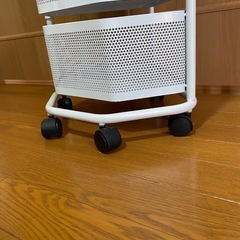 キッチンワゴン5段　スチールの画像