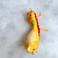 フィッシャープライス レインフォレスト　の　キリンのぬいぐるみの画像