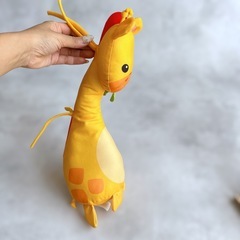 フィッシャープライス レインフォレスト　の　キリンのぬいぐるみの画像