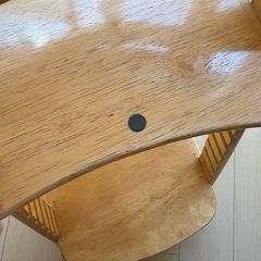 【美品】ヤマト sukusuku チェア（テーブル付き）の画像