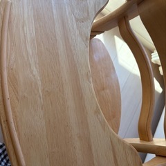 【美品】ヤマト sukusuku チェア（テーブル付き）の画像