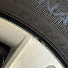 【新車外し】ホンダ N-BOX 純正タイヤホイール4本セット 155/65R14の画像