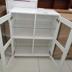 ★リユースのサカイ日立店★HJ7149 IKEA キャビセット ホワイト H93×D41×W78.5 クリーニング済み の画像
