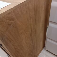★リユースのサカイ日立店★HJ7150 株式会社ニッセン 桐タンス ナチュラルブラウン H76×D45×W96 クリーニング済み の画像