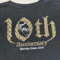名探偵コナン☆探偵たちの鎮魂歌シンプルTシャツ☆ブラック黒の画像