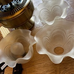 照明シーリングファンの画像